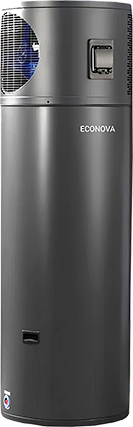 Econova heat pump hot water system